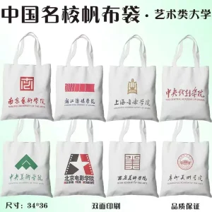 艺术学院周边高颜值便携式帆布袋音乐学院戏剧学院美术传媒学院